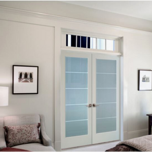 Jeld Wen Interior French Doors with translucent glass