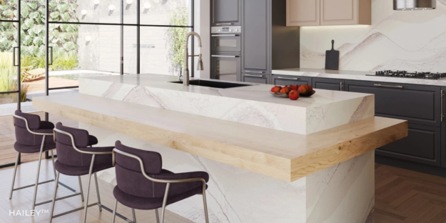 Hailey Large 2 Cambria Quartz - Hailey Countertop
